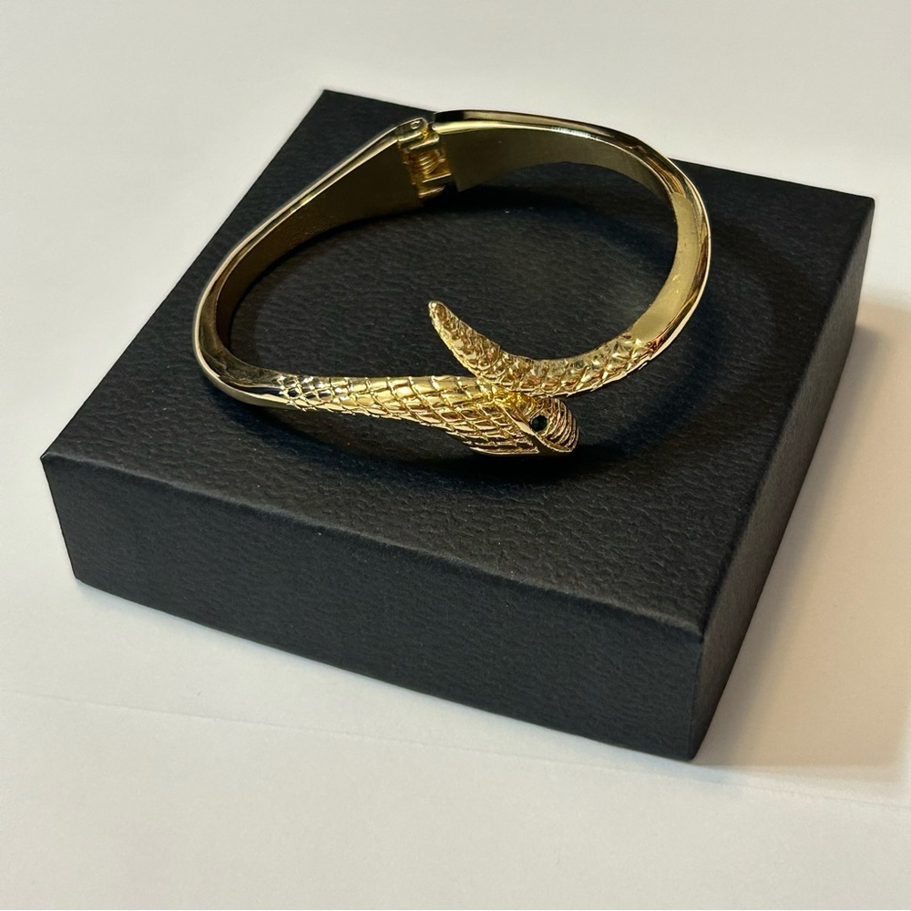 Gold Plated Snake‎ Bracelet NWOT